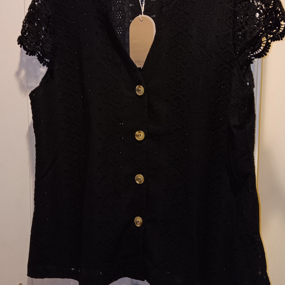 XL Short sleeve blouse